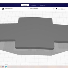 chevrolet griglia cravatta farfalla inserire settore automobilistico chevy 3d print model - Mito3D