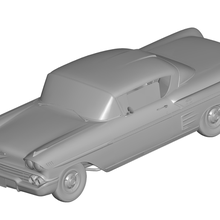 chevrolet impala 1958 3d print model - Mito3D