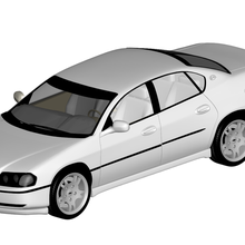chevrolet impala 2003 3d print model - Mito3D