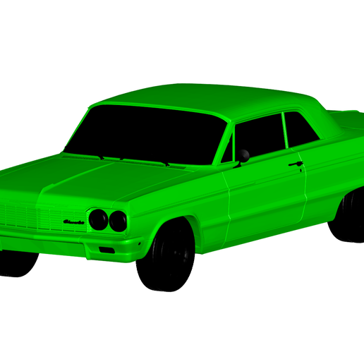 Chevrolet impala ss 1964 3D print model - Mito3D