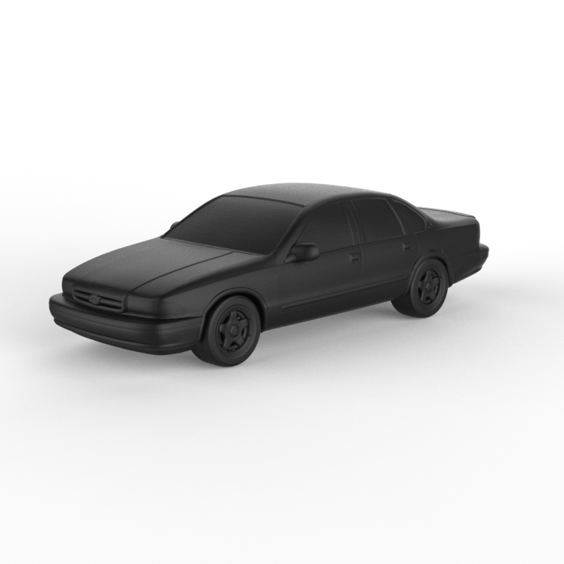 chevrolet impala ss 1995 pre supported vari pressofuso miniature scalemodels oggetti collezione 1 32 43 64 76 87 macchine precisione supportato passatempo diorama veicoli dettagli collezionisti automobilia personalizzato 3D print model - Mito3D