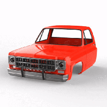 chevrolet k30 1979 game chevy automotive cab cabin tamiya vintage old body printable gmc truck car vehicle 3d print model - Mito3D