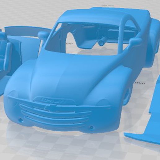 Chevrolet ssr 2003 yazdırılabilir araba 3D print model - Mito3D