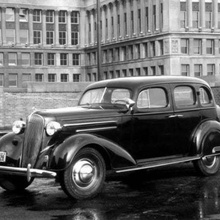 chevrolet standard six sedan 1936 game 1934 1935 1937 1938 30s 40s american car chevy wargame ww2 vehicles 3d print model - Mito3D