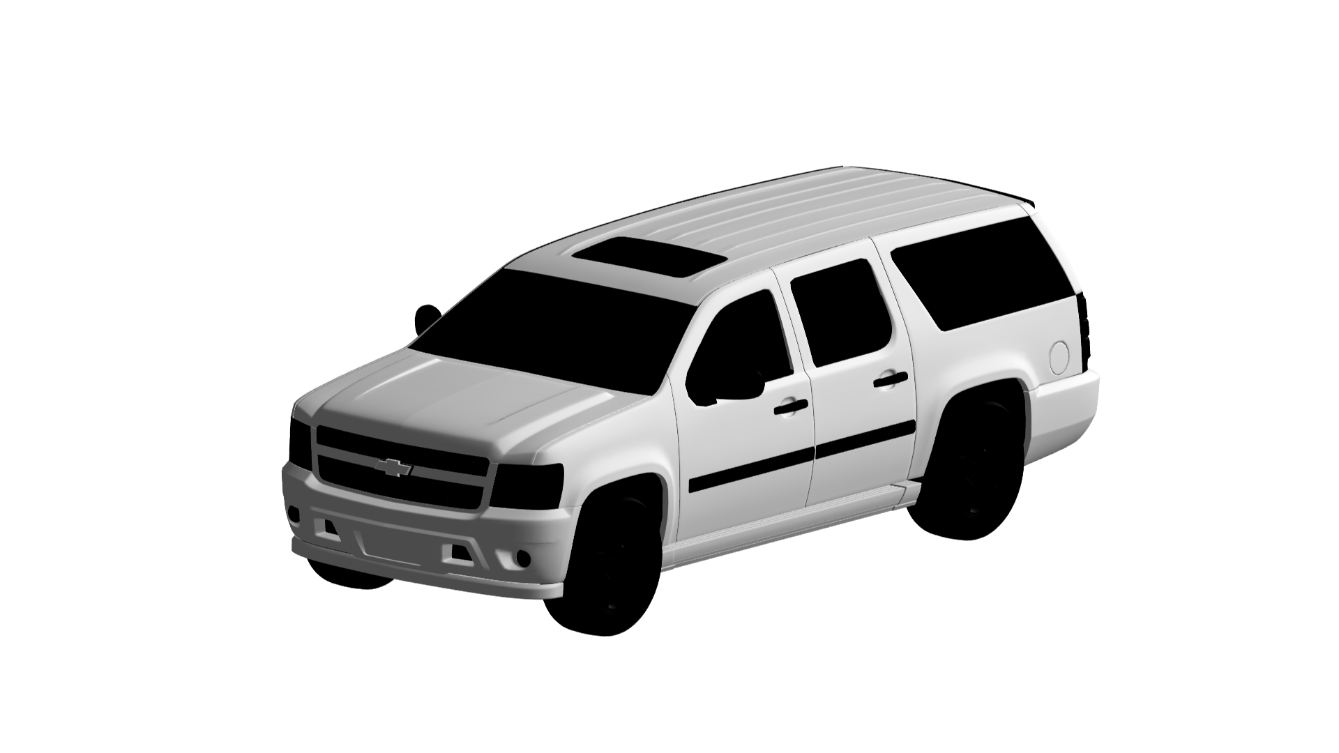 chevrolet suburbano gioco 3D print model - Mito3D