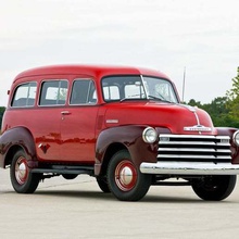 chevrolet suburban 1947 gioco 1946 1948 1949 1950 40 50 auto americana borsone chevy scheda sd extraurbano i veicoli 3d print model - Mito3D