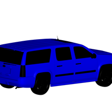 Chevrolet banlieue 3d print model - Mito3D