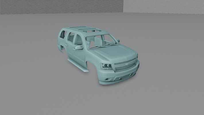 chevrolet tahoe 2010 stl printable rc car sport 2011 2012 2013 vehicle coupe suburban usa muscle suv vechicle jeep 3d print model - Mito3D