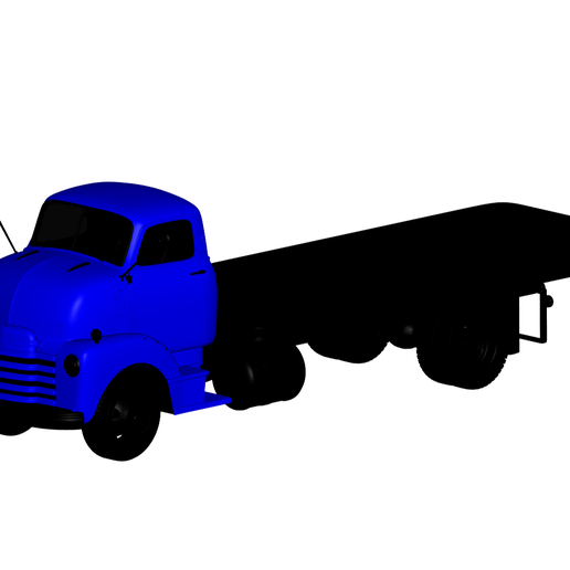 Chevrolet LKW 3D print model - Mito3D