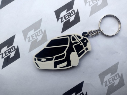 chevrolet vectra keychain auto motorcycle car key ring zero black automobile fiat 3d print model - Mito3D