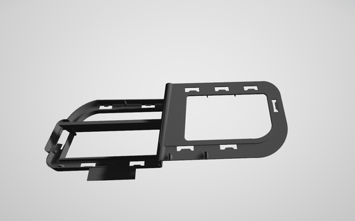 Chevrolet zafira grade moldagem chevrolet poupar luz rede stl 3d print model - Mito3D