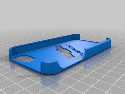 caza iphone 4 caso funda Moda personalizado accesorios 3d print model - Mito3D