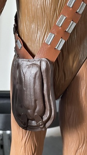Chewbacca Kenner 12 pulgada hombro bolso estrella guerras Clásico tonto figurilla cartuchos cartucho cinturón repro reproducción mecano 3d print model - Mito3D