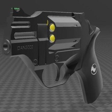 chiappa rhino 20ds divers arme de poing à feu revolver 3d print model - Mito3D