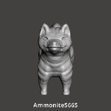 chibi shiba inu dog puppy hound pug wolf animal cute kawaii cyrpto cryptocurrency japan japanese doge dogecoin shibcoin pup poodle baby chihuahua adorable toy model dogs toys sculpture creature tabletop desktop pokemon critter fox hunter hunting preparator apex shibainu shibia 3d print model - Mito3D