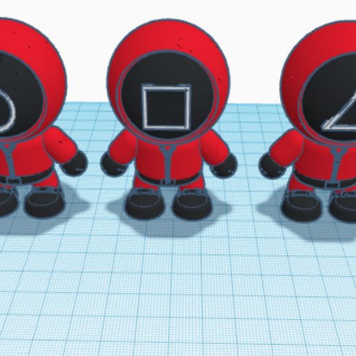chibi squid game gadget games netflix 2021 mini 3D print model - Mito3D