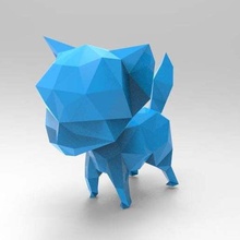 chibii gato esculturas 3d print model - Mito3D