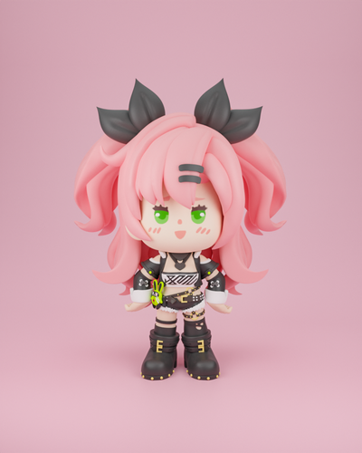 chibit 083 nicole zen zona cero juego anime chibi zzz cines juguetes dibujos animados personaje nendoroid figura modelo animemodel 3d print model - Mito3D