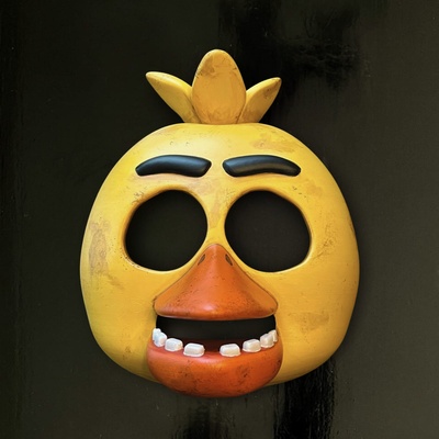 chica mask fnaf five nights at freddy s freddy's halloween cosplay 3d print model - Mito3D