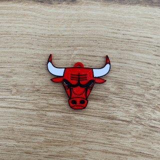 chicago bulls bull key chain 3d print model - Mito3D