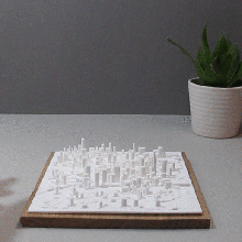 Chicago ville grattes ciels 3d print model - Mito3D