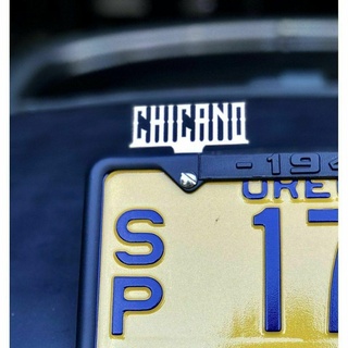 chicano low ride license plate car donk accessories props fashion 3d print model - Mito3D