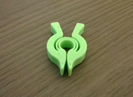 chick clip - clothespin version household supplies home 3d print model - Mito3D
