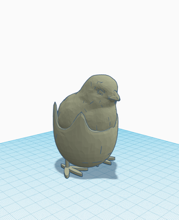 pulcino dado Torre pollo cova Pasqua uovo carina decorazione giocattolo adorabile gioco easterxcults 3d print model - Mito3D