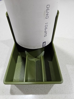 frango alimentador 90mm PVC tubo 3d print model - Mito3D
