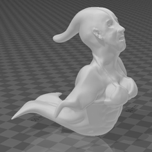 chickenwingdolphintongue artilugio extraño impar delfín lengua alas hombre calvo 3d print model - Mito3D
