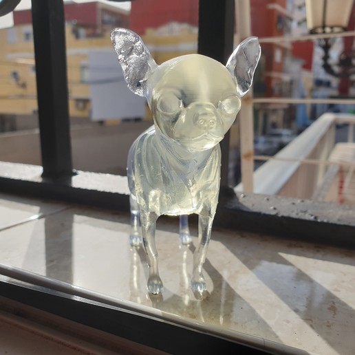 Chihuahua Sanat köpek Şirin güzel oyuncak şekil 3D print model - Mito3D