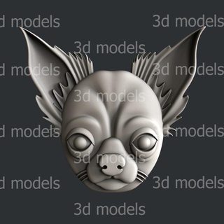 Chihuahua Chihuahua Hund Drucker stl cnc Artcam streben vcarve 3d print model - Mito3D