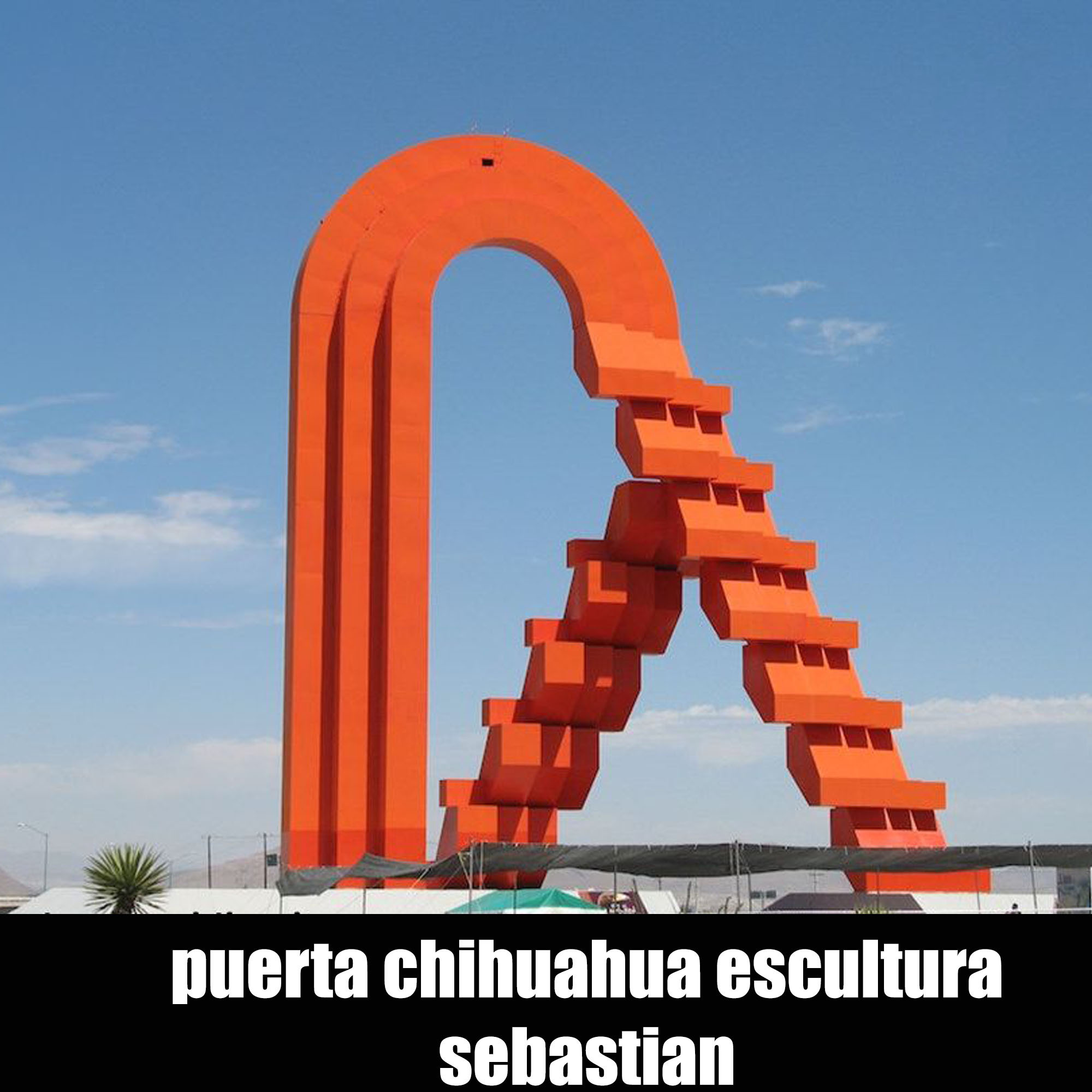 chihuahua porta scultura Sebastian carbajal architettura modello decorazione tavolo scrivania 3D print model - Mito3D