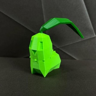 chikorita low poly pokemon low-poly lowpoly faceted gen 2 ii second generation figure pok mon 3d print model - Mito3D