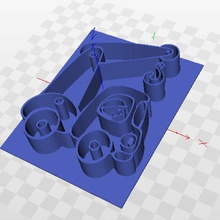 criança guindaste de corte a casa brinquedos 3d print model - Mito3D