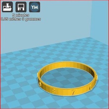 Kind Abbildung Armband gadget 3d print model - Mito3D