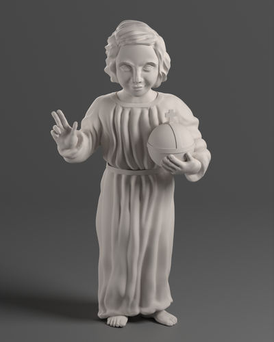 enfant jésus art christ christianisme christian nino divin bébé saint 3d print model - Mito3D