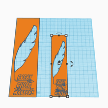 child matters bookmark everychildmatters firstnations 3d print model - Mito3D