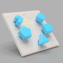 el juego de los niños conjunto jannie bebés bebé aprender formularios círculo triángulo square pentágono 3d print model - Mito3D