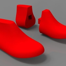 children's shoes fashion lasts footwear sports rhinoceroses shoe children child 3d print model - Mito3D