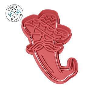 chile - mexican culture 4 cookie cutter fondant polymer clay baking party mexico luchador tequila cinco de mayo piramide cactus tacos sombrero 3d print model - Mito3D