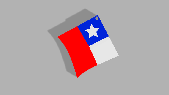 chilenisch Drachen Schlüsselbund Chile September 18 3d print model - Mito3D