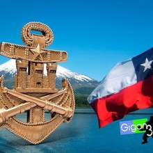 chilien militaire bouclier 3d print model - Mito3D