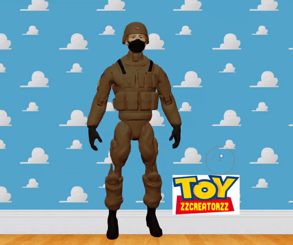 chilean soldier figure Art 3D print model - Mito3D
