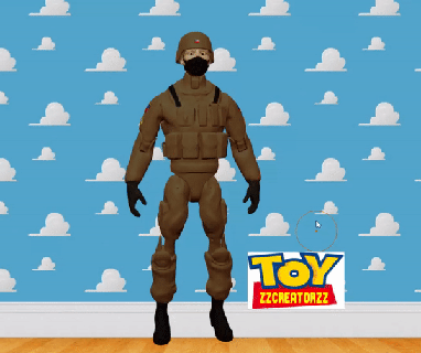 chilien soldat figure art figure soldat chilien 3d print model - Mito3D