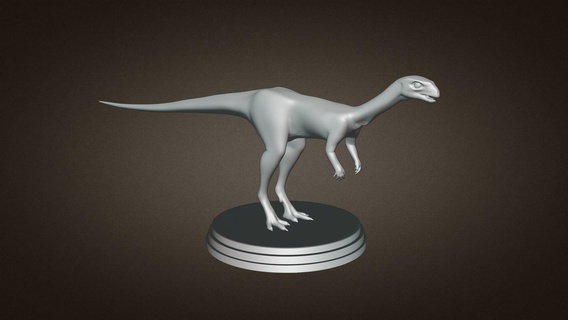 chilesaurus dinosauro 3d stampa giocattolo Stampa modello giocattoli 3d print model - Mito3D