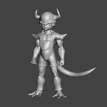 chilled 3d model chilled dragon ball chilled bardock frost demon dbz chilled chilled 3d model 3d print model - Mito3D