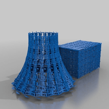 soğutma bloğu & symphonie Kulesi 5 mimarlık yapılar binalar 3d print model - Mito3D