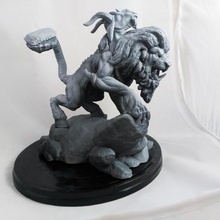 chimera Skulptur Kunst design mythologische Griechisch monster fantasy zbrush Kreatur 3d print model - Mito3D