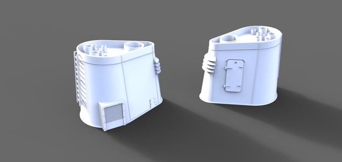 baca calypso gemi model yapımı diyorama Gemi 3d print model - Mito3D